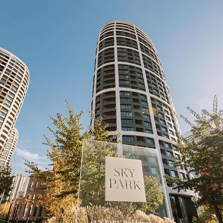 Skau Sky Park White By Zaha Hadid 3 Tower 27 Floor Panoramic View Free Parking Bratislava