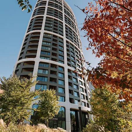 Skau Sky Park White By Zaha Hadid 3 Tower 27 Floor Panoramic View Free Parking Apartamento *