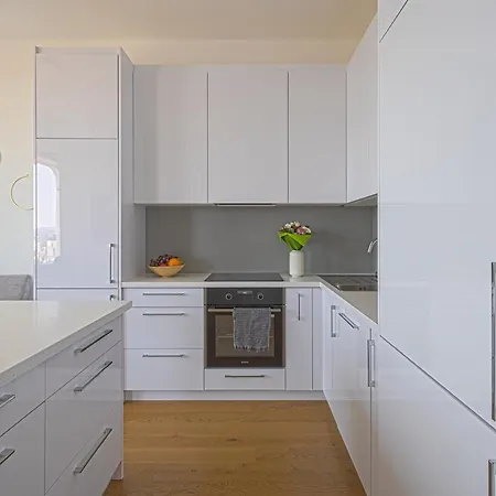 公寓 Skau Sky Park White By Zaha Hadid 3 Tower 27 Floor Panoramic View Free Parking *