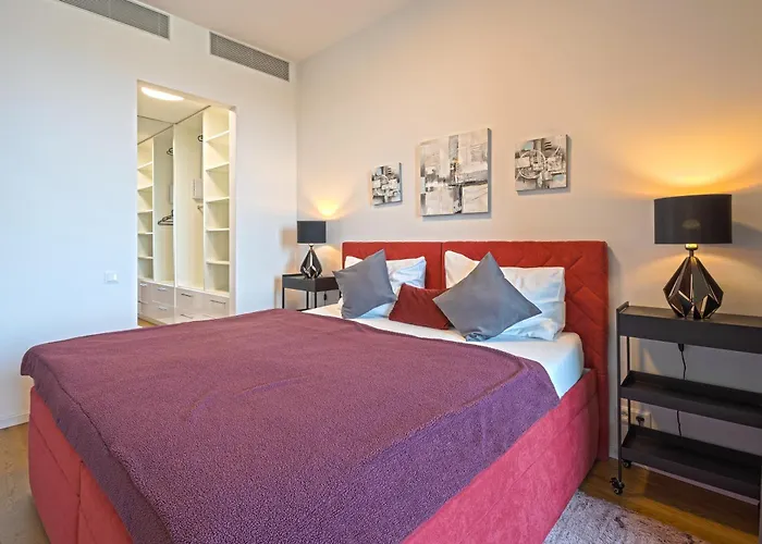 Lejlighed Skau Sky Park White By Zaha Hadid 3 Tower 27 Floor Panoramic View Free Parking *